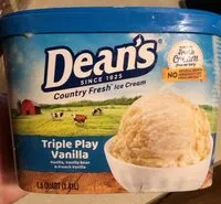 Mängden socker i Triple play vanilla ice cream