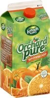 Mängden socker i 100% Orange Juice From Concentrate