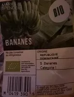 Mängden socker i Bananes