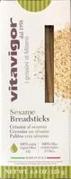 Mängden socker i Sesame breadsticks