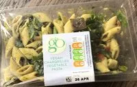Mängden socker i Vegan chargrilled vegetable pasta