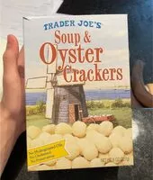 Mängden socker i Soup and oyster crackers