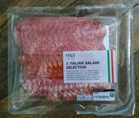 Mängden socker i 3 Italian Salami Selection
