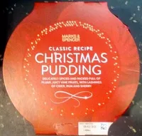 Mängden socker i Christmas Pudding