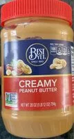 Mängden socker i Creamy Peanut Butter