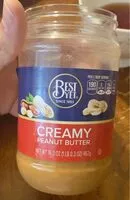 Mängden socker i Creamy Peanut Butter