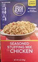 Mängden socker i Seasoned Stuffing Mix