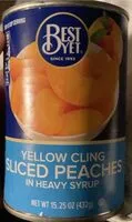 Mängden socker i Sliced peaches