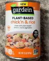 Mängden socker i Plant-based chicken’n & rice