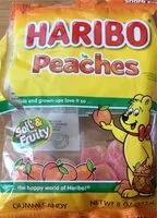 Mängden socker i Peaches