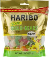 Mängden socker i Gold-Bears, Gummi Candy