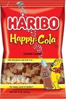 Mängden socker i Happy - cola