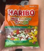 Mängden socker i Mini rainbow frogs