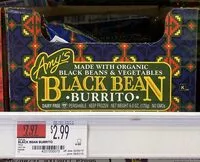 Mängden socker i Black bean burrito