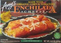 Mängden socker i Organic corn & tomatoes frozen enchilada