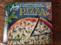 Mängden socker i Organic spinach pizza