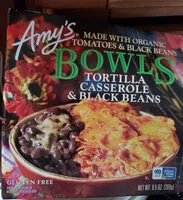 Mängden socker i Bowls tortilla casserole & black beans