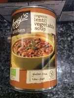 Mängden socker i Lentil vegetable soup