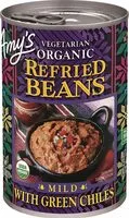 Mängden socker i Organic refried beans