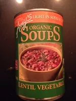 Mängden socker i Lentil Vegetable Soup