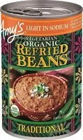 Mängden socker i Organic refried beans
