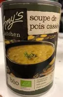 Mängden socker i Soupe Bio Pois Casses Sans Gluten Amy S Kitchen