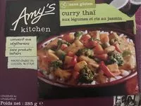 Mängden socker i Curry thai aux legumes et riz au jasmin