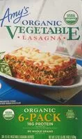 Mängden socker i Vegetable Lasagna