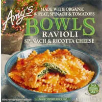 Mängden socker i Spinach & Ricotta Cheese Ravioli Bowl