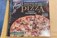 Mängden socker i Supreme meatless pepperoni & sausage hand stretched