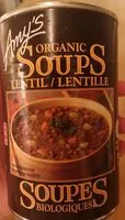 Mängden socker i Amy's lentil soup organic