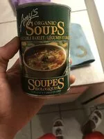 Socker och näringsämnen i Organic soupe