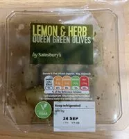 Mängden socker i Lemon & Herb Queen Green Olives