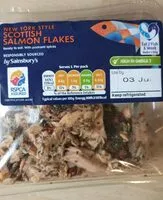 Mängden socker i Scottish salmon flakes
