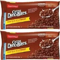 Mängden socker i Malt o meal cocoa dyno bites cereal