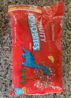 Mängden socker i Fruity dyno bites