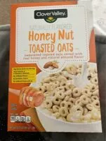 Mängden socker i Clover Valley honey nut toasted oats