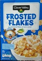 Mängden socker i Frosted flakes sweetened flakes of corn cereal