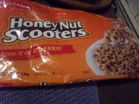 Mängden socker i Honey nut scooters cold cereal