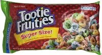 Mängden socker i Tootie fruities