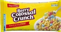 Mängden socker i Berry colossal crunch cereal