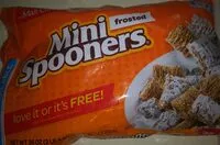 Socker och näringsämnen i Frosted mini spooners