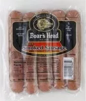 Mängden socker i Hot smoked sausage with chili peppers