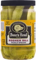 Mängden socker i Kosher dill pickle spears