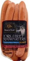Mängden socker i Natural casing original pork & beef franks