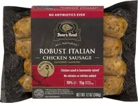 Mängden socker i Robust italian chicken sausage
