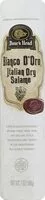 Mängden socker i Bianco d'oro salami
