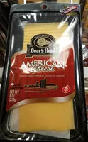 Mängden socker i Pre-sliced yellow american cheese