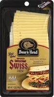 Mängden socker i Pre-sliced gold label swiss cheese