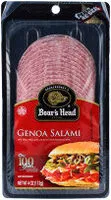 Mängden socker i Genoa salami